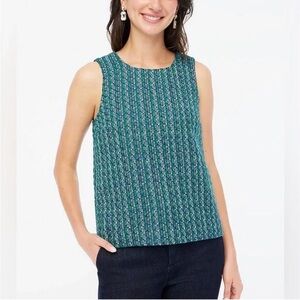 Women's Green Sleeveless Top